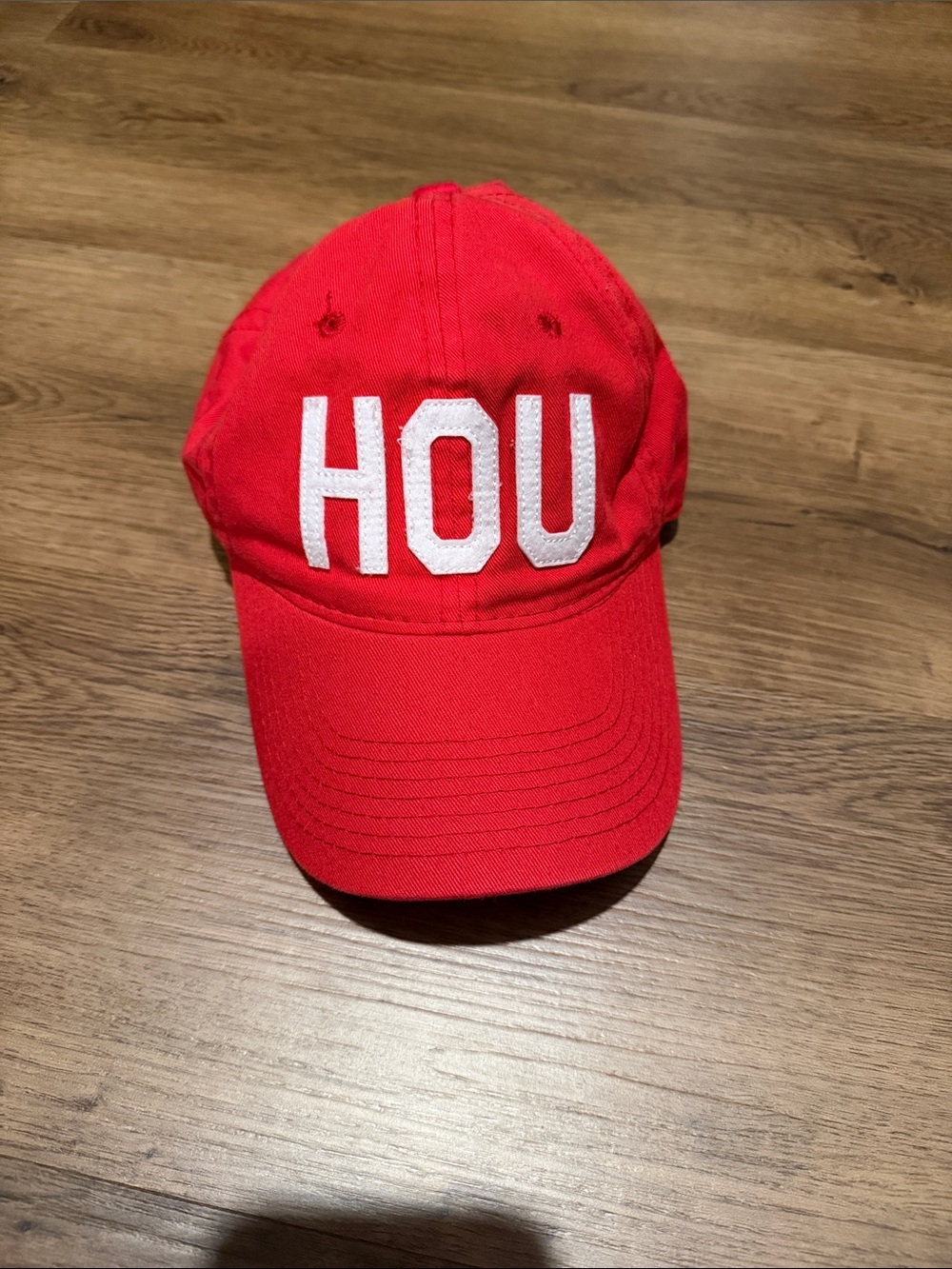 HOU Red Baseball Cap - Classic Team Style